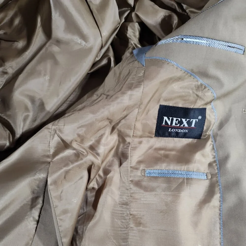 Next London Men's Suit Jacket and Pants Jacket 48